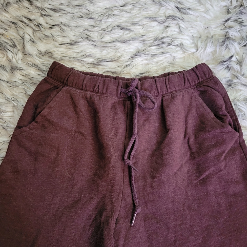 PINK burgundy dad shorts small - Picture 3 of 8